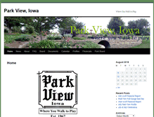 Tablet Screenshot of parkviewiowa.org